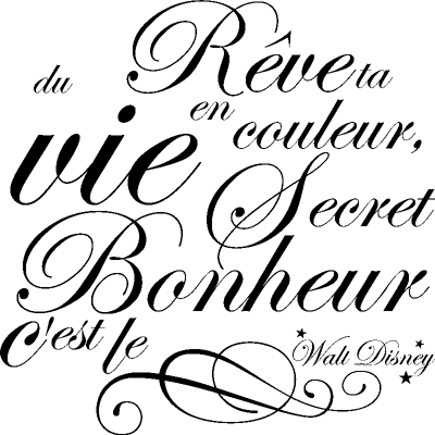NC Sticker Rêve ta vie en couleur – Walt Disney - Publicité NC Sticker Rêve ta vie en couleur – Walt Disney - Publicité