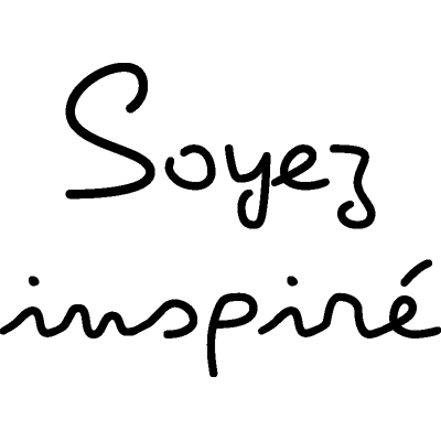 NC Sticker Soyez inspiré - Publicité NC Sticker Soyez inspiré - Publicité