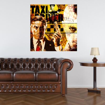 Ambiance-sticker Sticker Taxidriver - Publicité Ambiance-sticker Sticker Taxidriver - Publicité