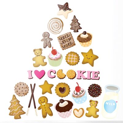 Ambiance-sticker Stickers cookies - Publicité Ambiance-sticker Stickers cookies - Publicité