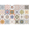 Ambiance-sticker 24 stickers carreaux de ciment azulejos léona