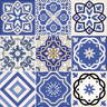 Ambiance-sticker 9 stickers carrelages azulejos Camila