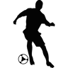 Ambiance-sticker Sticker footballeur 6