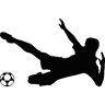 Ambiance-sticker Sticker footballeur 8