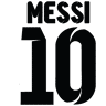 Ambiance-sticker Sticker Messi 10