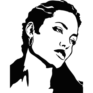 Ambiance-sticker Sticker Angelina Jolie