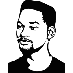 Ambiance-sticker Sticker Will Smith