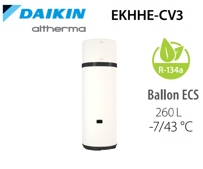 Notice d'utilisation, manuel d'utilisation et mode d'emploi Daikin Pompe à chaleur Daikin Altherma M - EKHHE260CV3   