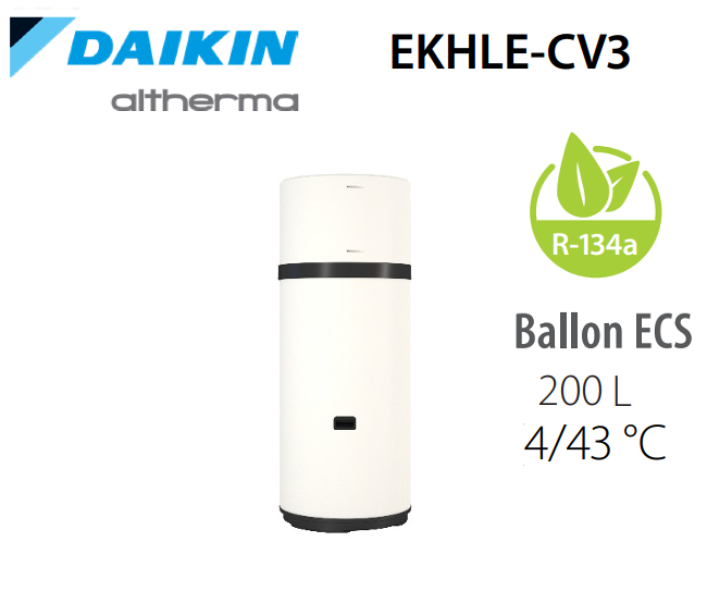 Notice d'utilisation, manuel d'utilisation et mode d'emploi Daikin Pompe à chaleur Daikin Altherma M - EKHLE200CV3   