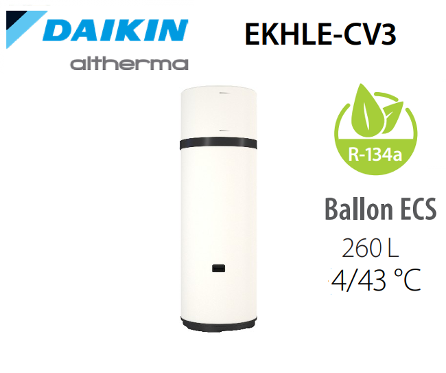 Notice d'utilisation, manuel d'utilisation et mode d'emploi Daikin Pompe à chaleur Daikin Altherma M - EKHLE260CV3   
