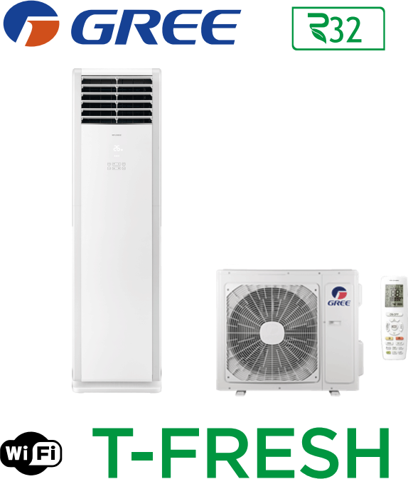 Notice d'utilisation, manuel d'utilisation et mode d'emploi GREE Armoire T-Fresh 48 R32   