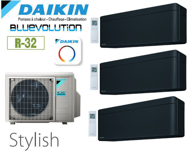 Notice d'utilisation, manuel d'utilisation et mode d'emploi Daikin Stylish Trisplit 3MXM68A + 2 CTXA15BB + 1 FTXA42BB- R32   