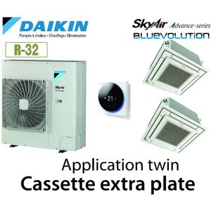 Daikin Ensemble Twin ADVANCE RZASG71MV1 + 2 x FFA35_W