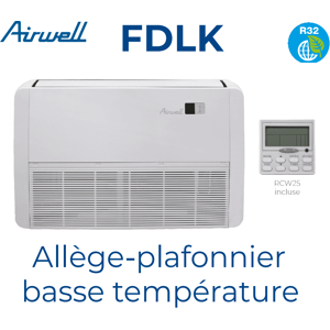 Allege-plafonnier basse temperature monosplit FDLK-050N de Airwell