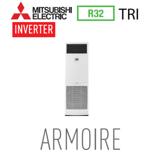 Mitsubishi Armoire verticale CLASSIC INVERTER Mitsubishi PSSZ-M140KA triphase