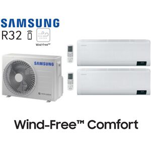 Samsung Wind-Free Comfort Bi-Split AJ040TXJ2KG + 2 AR07TXFCAWKN