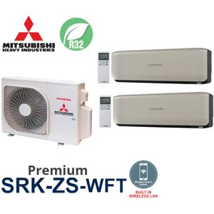 Mitsubishi Heavy Industries Bi-split PREMIUM SCM40ZS-W + 2 SRK20ZS-WFT