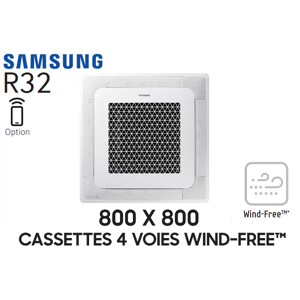 Samsung Cassette 4 voies 800 X 800 Wind-Free AC052RN4DKG