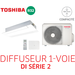 Toshiba Diffuseur 1-voie DI 2 RAV-HM301U1TP-E