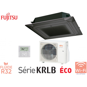 Fujitsu Siemens Cassette 3D AIRFLOW Serie ECO AUXG36KRLB NOIR