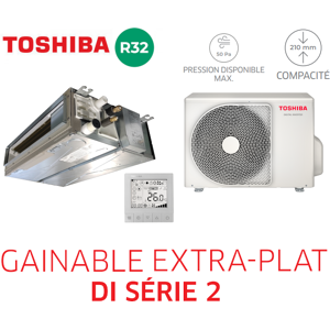 Toshiba GAINABLE EXTRA-PLAT DI SÉRIE 2 RAV-HM301SDTY-E