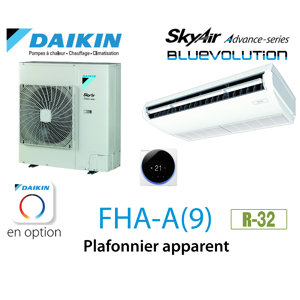 Daikin Plafonnier apparent Advance FHA100A monophase