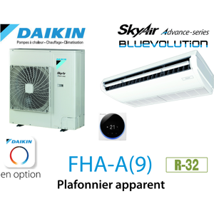 Daikin Plafonnier apparent Advance FHA125A monophase