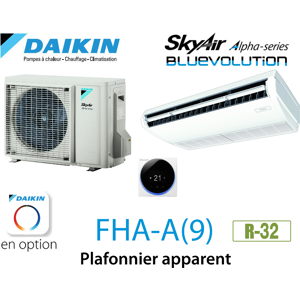 Daikin Plafonnier apparent Alpha FHA35A9 monophase