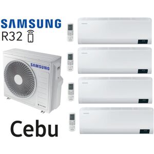 Samsung Cebu Quadri-Split AJ080TXJ4KG + 3 AR07TXFYAWKN + 1 AR12TXFYAWKN