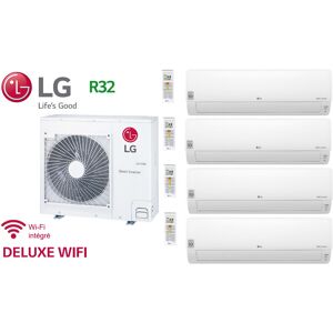 LG Quadri-Split DELUXE WIFI MU4R27.U42 + 3 X DM07RK.NSJ + 1 X DC12RT.NSJ