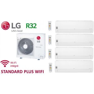 LG Quadri-Split STANDARD PLUS WIFI MU5R30.U42 + 3 X PM05SK.NSA + 1 x PM15SK.NSJ