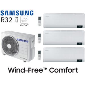 Samsung Wind-Free Comfort Tri-Split AJ052TXJ3KG + 3 AR07TXFCAWKN