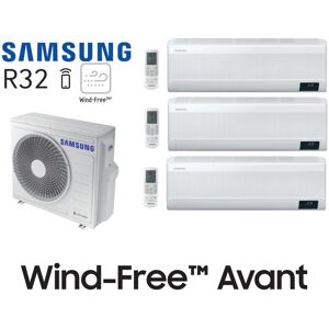 Samsung Wind-Free Avant Tri-Split AJ068TXJ3KG + 2 AR07TXEAAWK + 1 AR12TXEAAWK