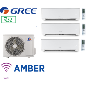 GREE Trii-split AMBER FM 28 + 2 FM AMBER 9 + 1 FM AMBER 18