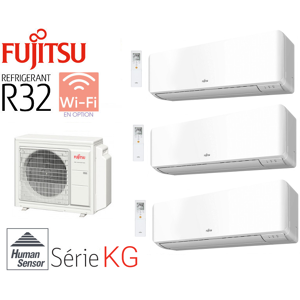 Fujitsu Siemens Tri-Split Mural AOY71M3-KB + 2 ASY20MI-KG + 1 ASY35MI-KG