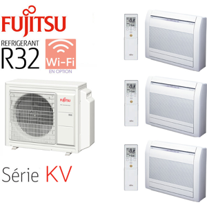 Fujitsu Siemens Tri-Split Mural AOY80M4-KB + 2 AGY25MI-KV + 1 AGY35MI-KV