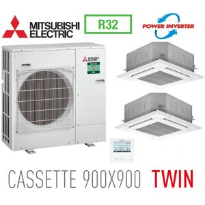 Mitsubishi Ensemble Twin POWER INVERTER PUZ-ZM71VKA + 2 PLA-M35EA