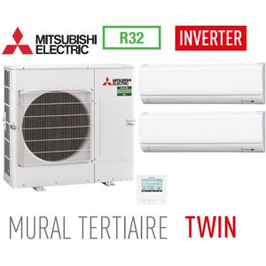 Mitsubishi Ensemble Twin INVERTER PUZ-M100VKA + 2 PKA-M50HAL