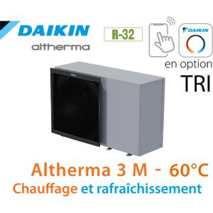 Daikin Pompe à chaleur Air/Eau Daikin Altherma 3 M Monobloc EBLA16D3W17