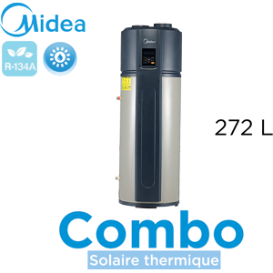 Ballon thermodynamique avec soutient solaire thermique Combo RSJ-300S de Midea