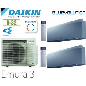 Daikin Emura 3 Bisplit 2MXM68A + 2 FTXJ35AS - R32