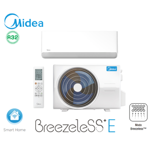 Midea Breezeless-E MSCB1BU-12HRFN8-QRD1GW