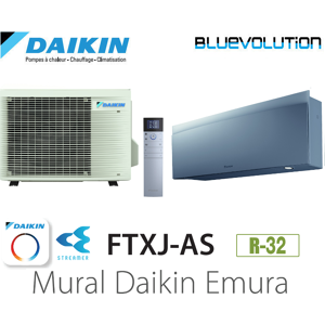 Daikin EMURA 3 FTXJ42AS - R-32 - WIFI inclus