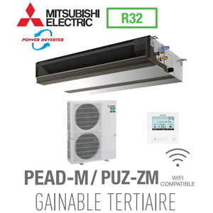 Mitsubishi GAINABLE TERTIAIRE modèle PEZ-ZM125JA monophasé