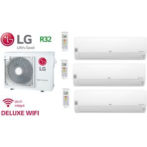 LG Tri-Split DELUXE WIFI MU3R21.U22 + 2 X DM07RK.NSJ + 1 X DC12RT.NSJ - R32