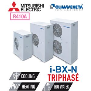 Pompe à chaleur AIR-EAU monobloc réversible i-BX-N 010T de Mitsubishi