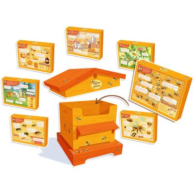 La Ruche des Abeilles® Ruche éducative à monter - Publicité La Ruche des Abeilles® Ruche éducative à monter - Publicité