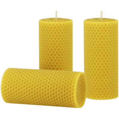 Apiculture.net - Matériel apicole français Lot de 3 bougies petites diam. n°3 - Publicité Apiculture.net - Matériel apicole français Lot de 3 bougies petites diam. n°3 - Publicité
