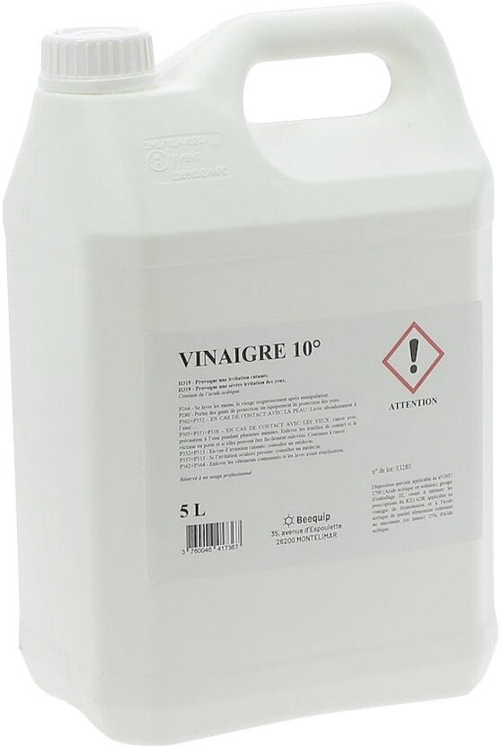 Apiculture.net - Matériel apicole français Vinaigre 10% 5L