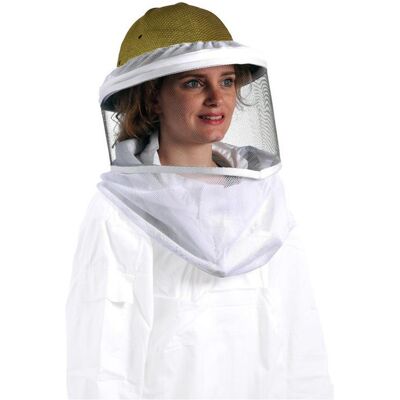 Apiculture.net - Matériel apicole français Casque colonial avec voile - Publicité Apiculture.net - Matériel apicole français Casque colonial avec voile - Publicité